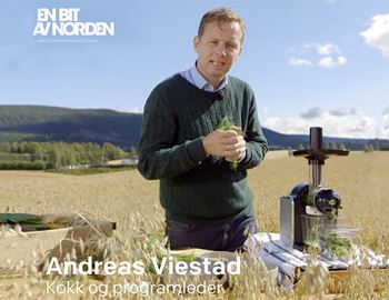 Grøtotto - by Andreas Viestad - made in freshly squeezed vegetable juice