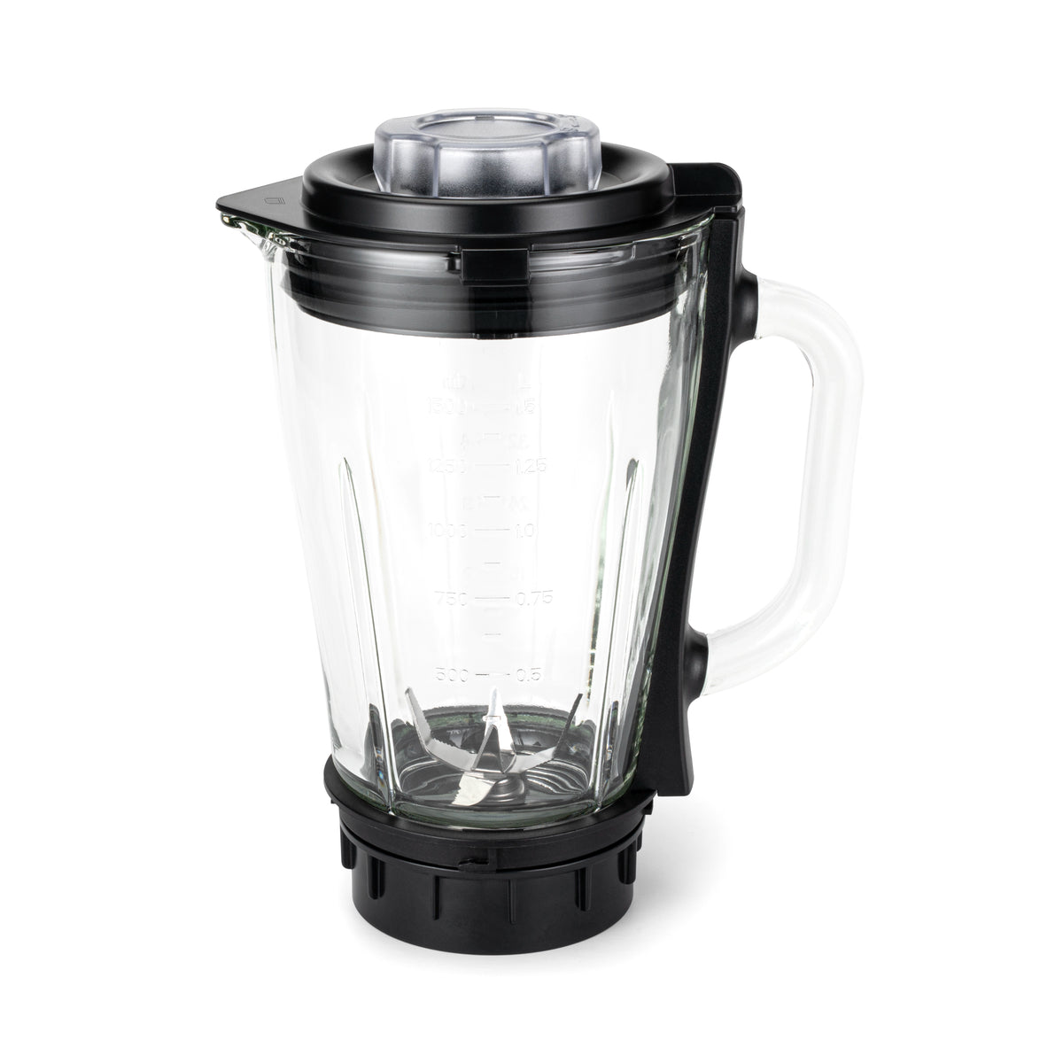 Smooth glass jug