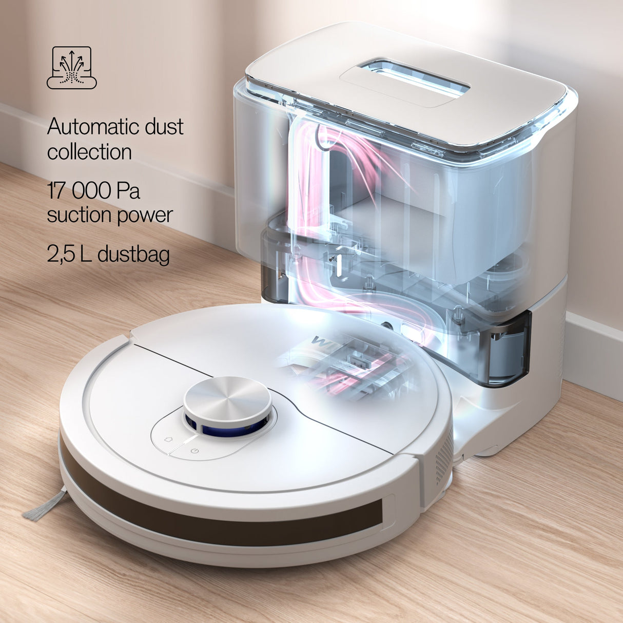 RVC-W4LIN+ robot vacuum cleaner (1)
