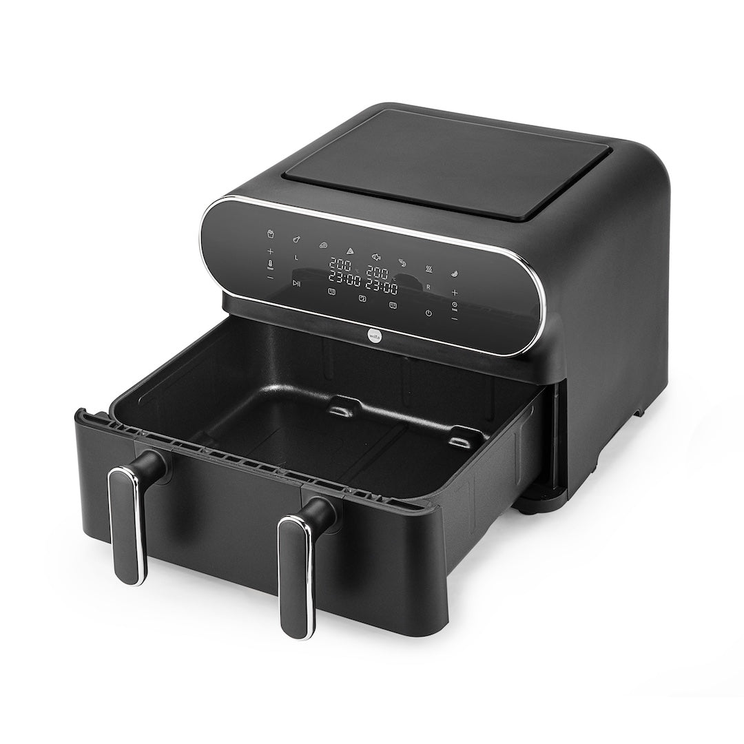 Małe potrawy przygotowane w frytkownicy Airfryer Dual-Zone 2x5,5 l