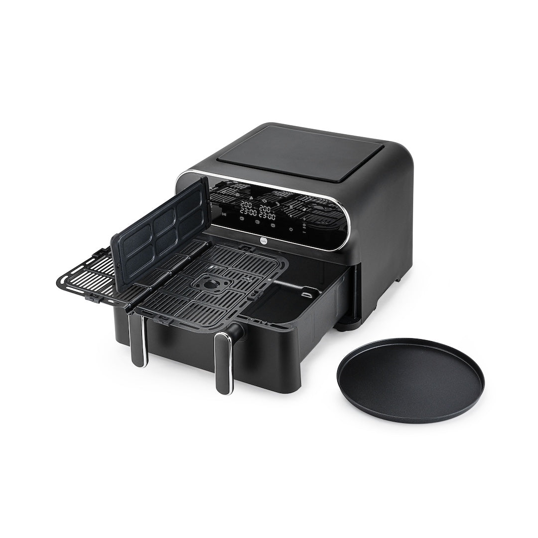 Małe potrawy przygotowane w frytkownicy Airfryer Dual-Zone 2x5,5 l