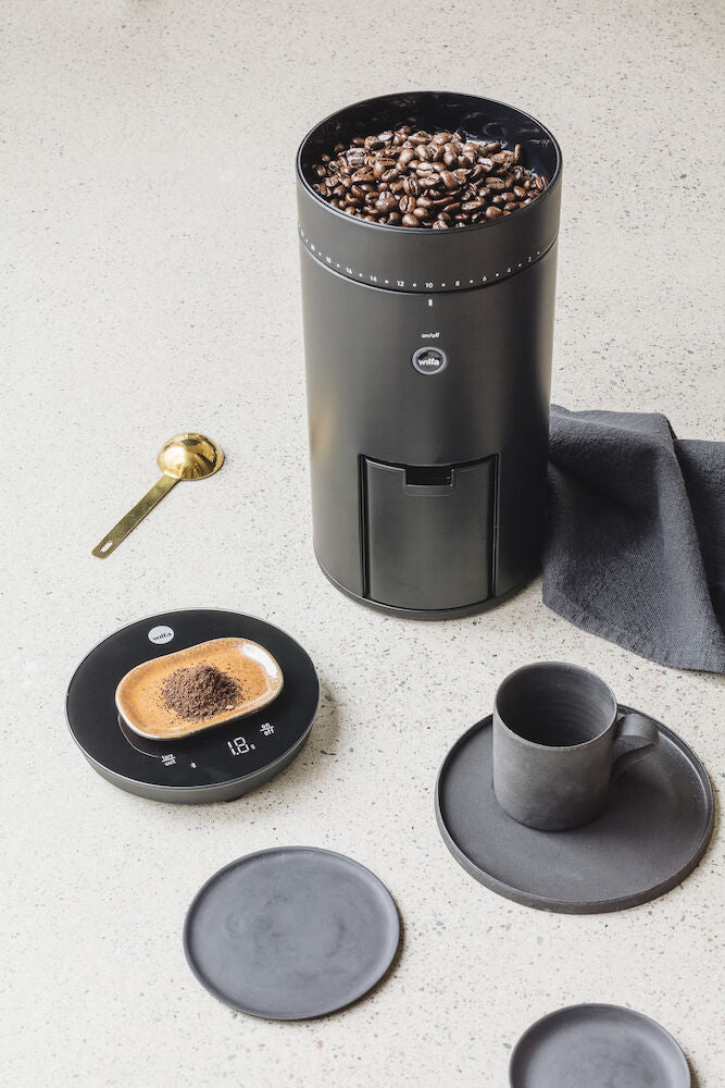 Uniform black with scale