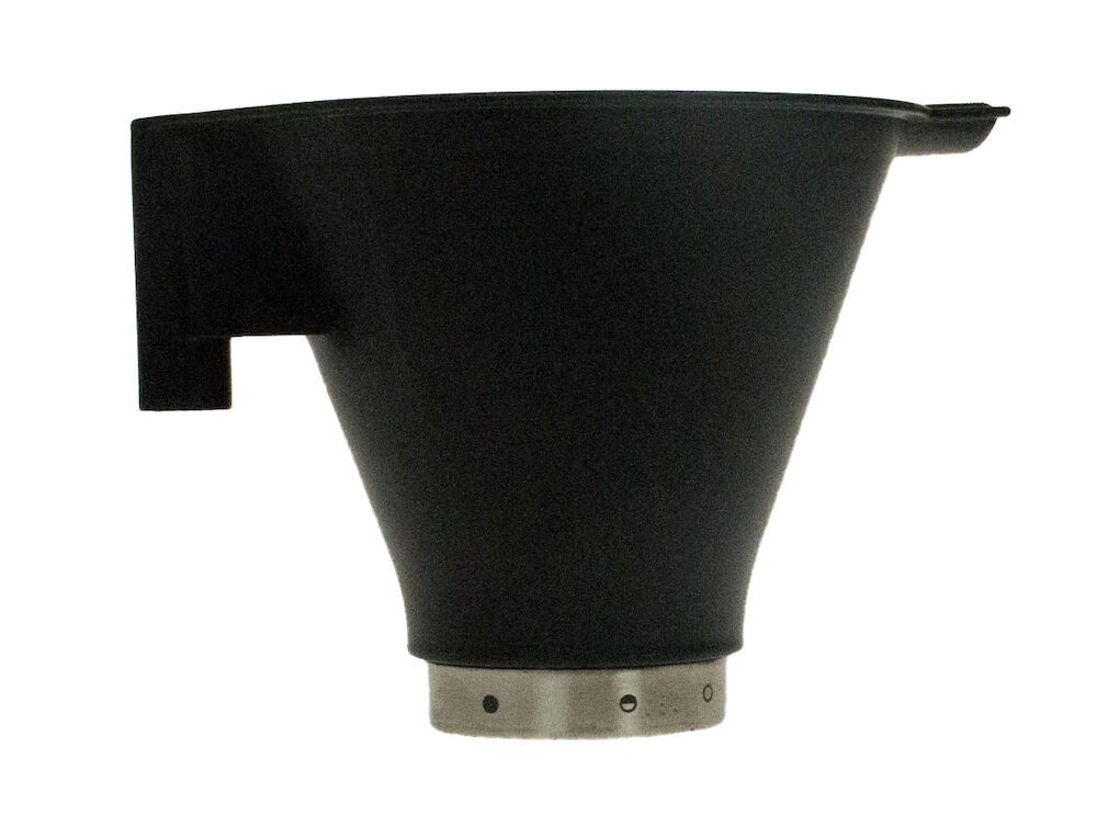 Cesta de filtro manual negra