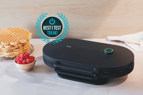 Grand Double waffle maker was named Best in Test by Tek.no