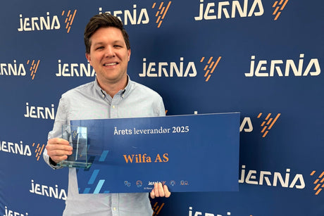 Wilfa named “Supplier of the Year 2025” by Jernia – for the second consecutive year