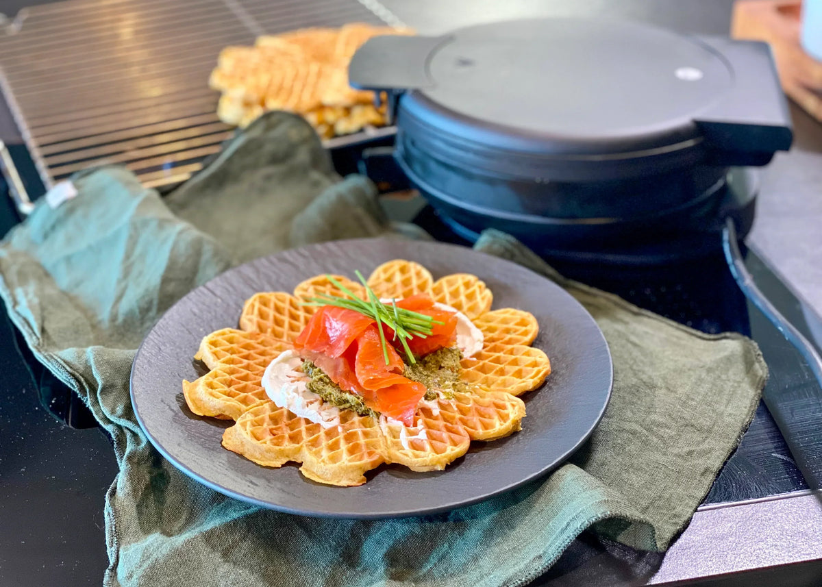 Waffles as left-over food - tips from Berit Nordstrand