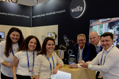 Wilfa showcased app-connected coffee brewing and a new Probaker motor at CES 2026