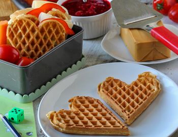 Dinner waffles