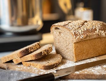 Juicy whole wheat bread