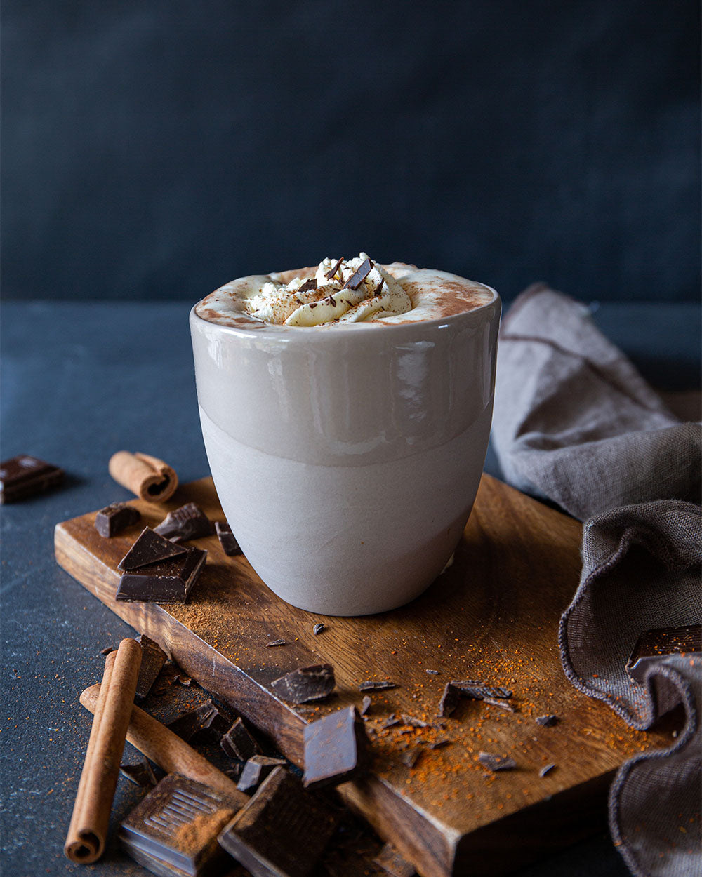 Spiced hot chocolate