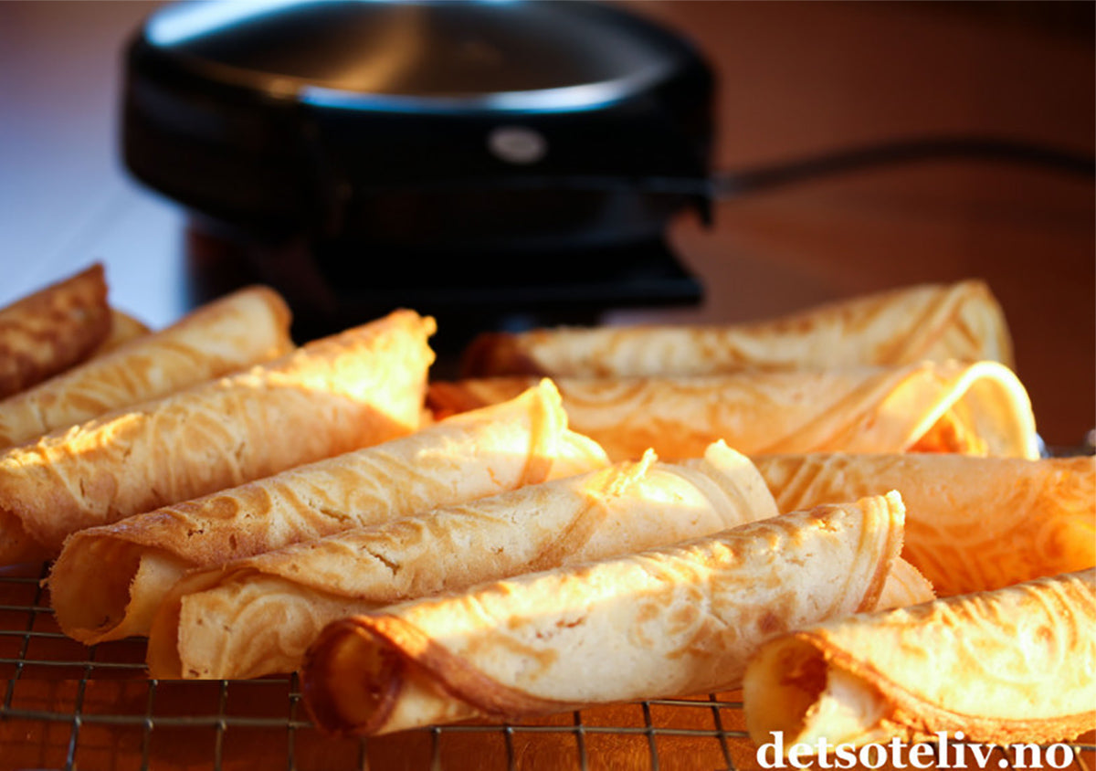 Creamy crispy cones