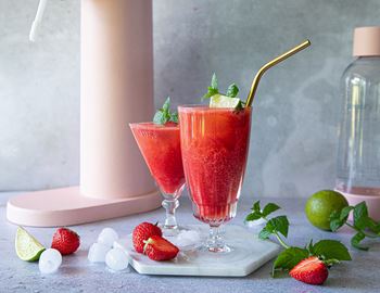 Virgin Strawberry daiquiri - Mocktail