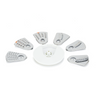 Easy plastic plate for blade
