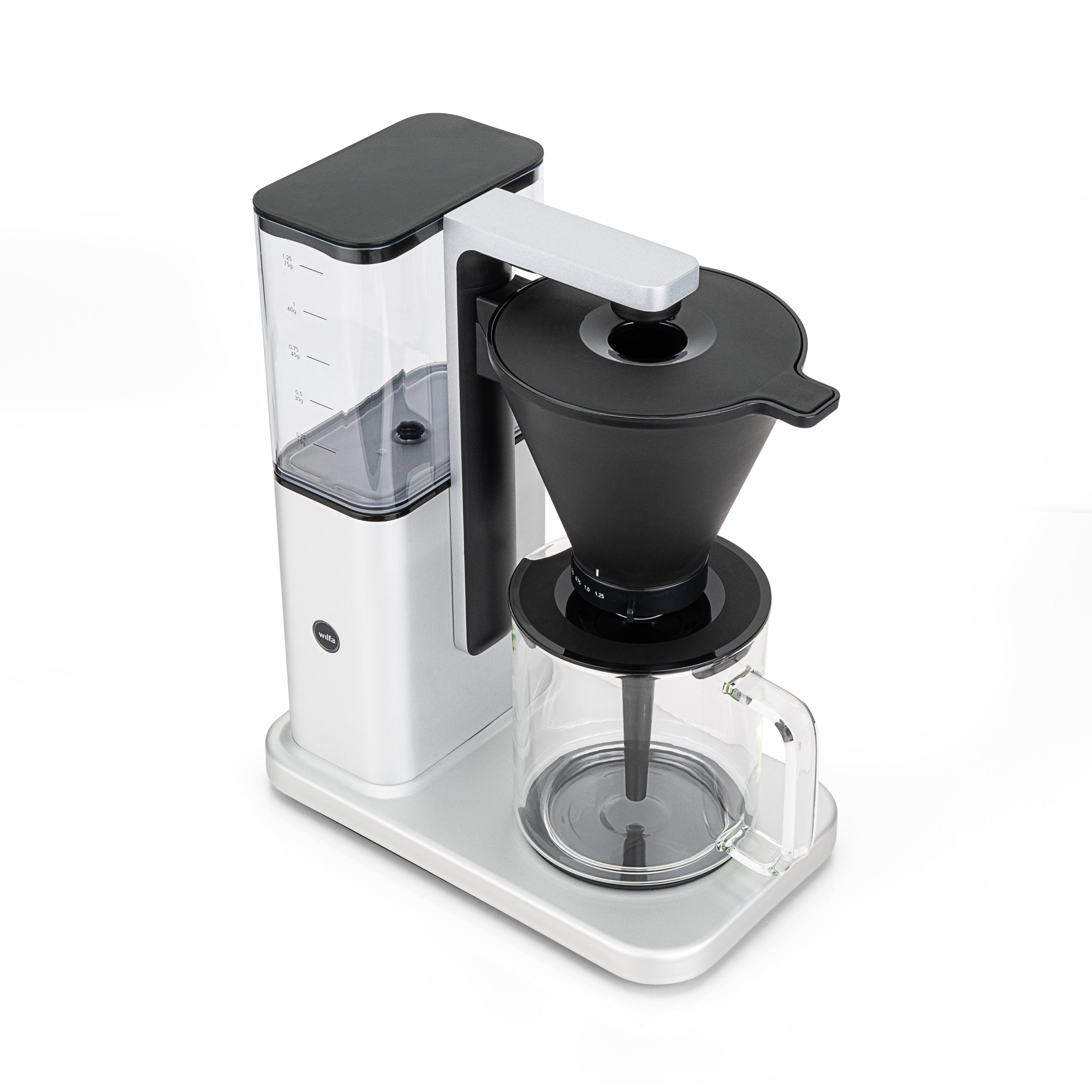 Coffee Maker Zense Alux. Durable aluminum. Pump tech. Perfect Brew