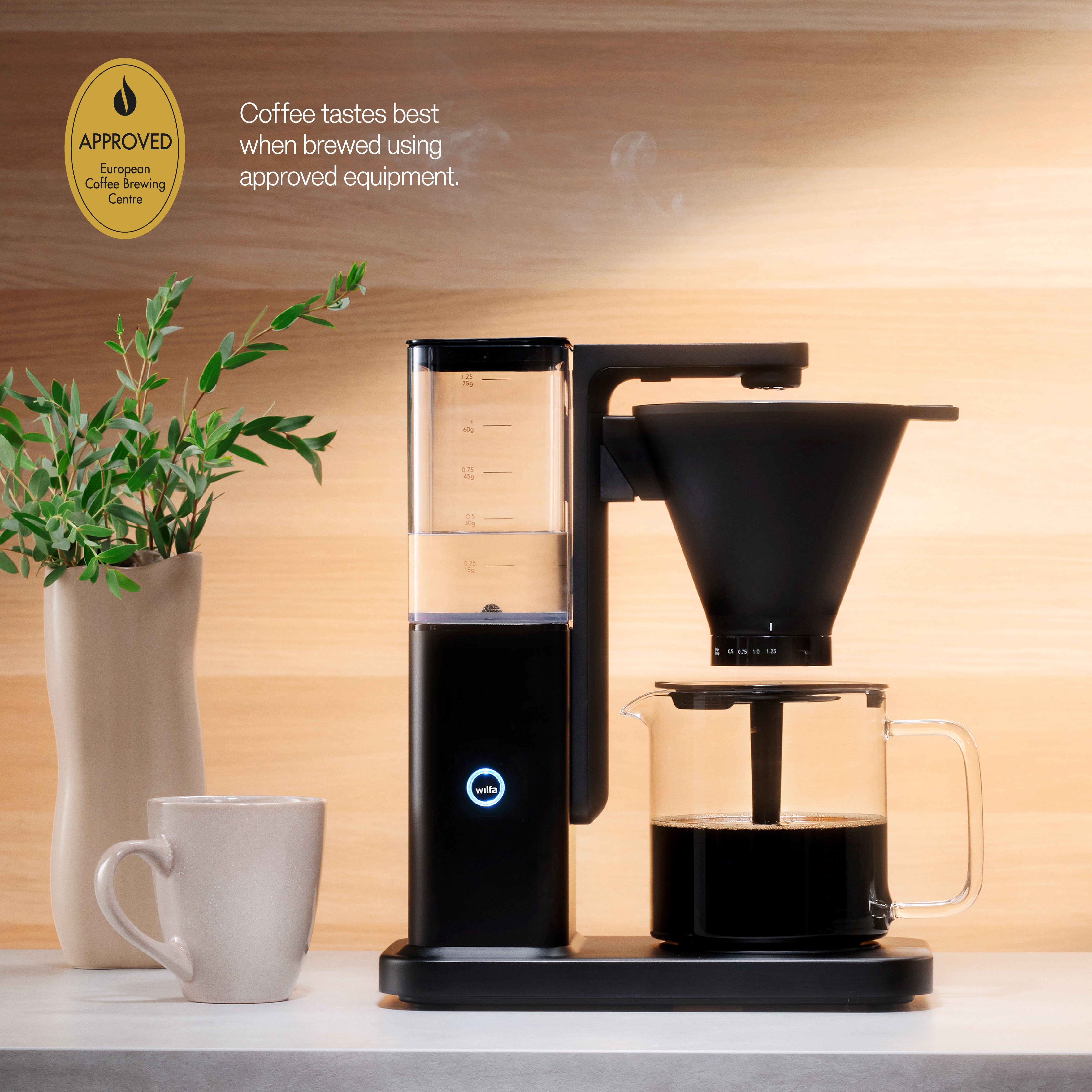 Cafe Matte Black Specialty Grind and Brew 10 Cup Coffee