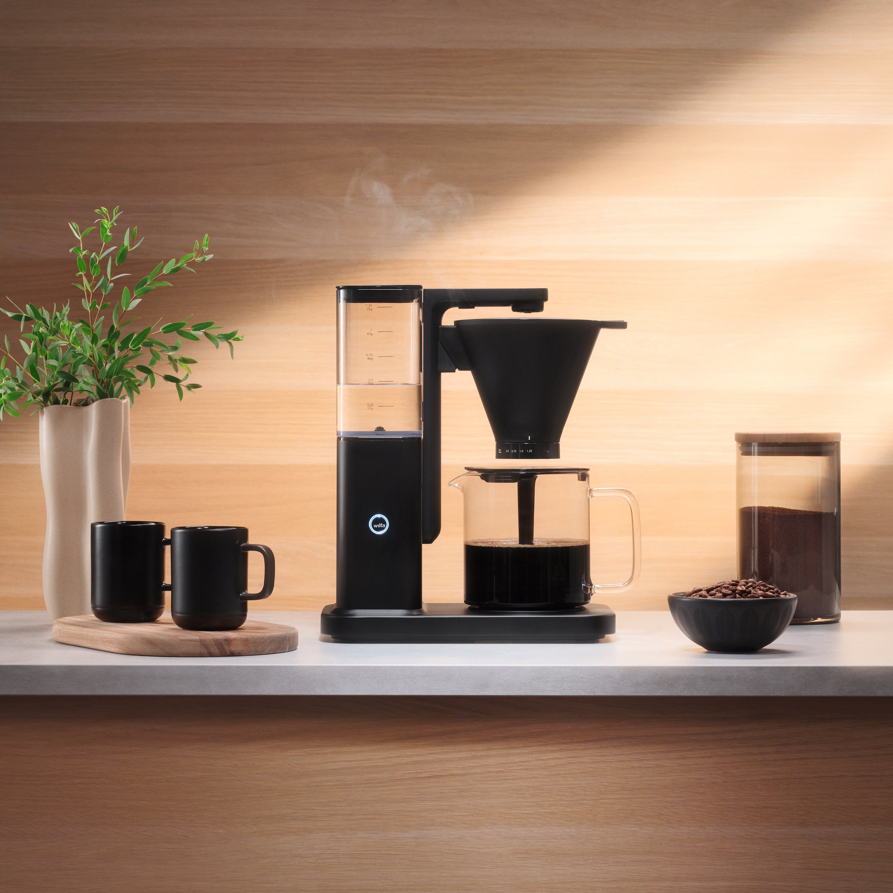 コーヒー willam Zense black Coffee Brewer – Perfect brewing with Scandinavian