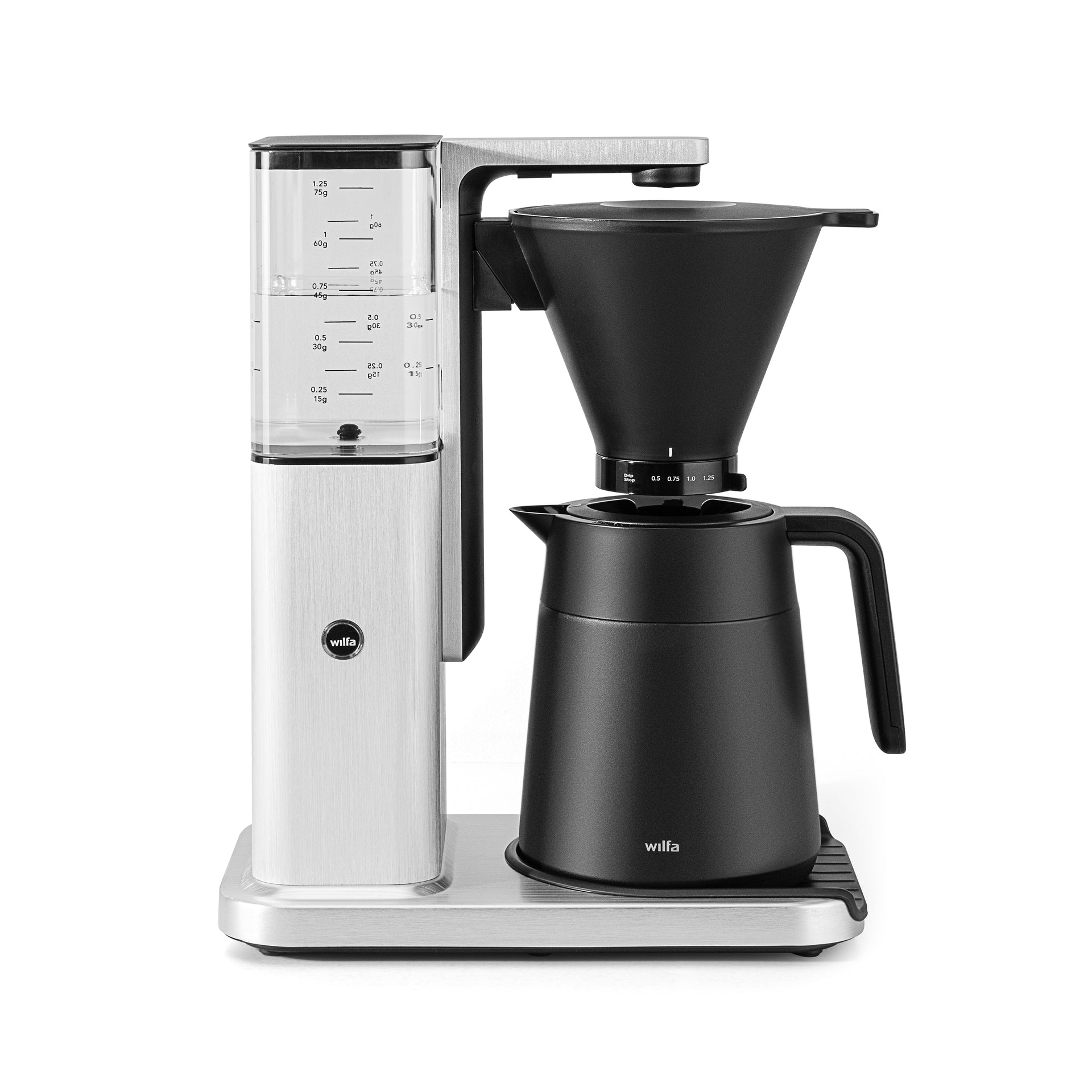 Wilfa Zense Alux Thermo | Filter coffee maker with thermo jug