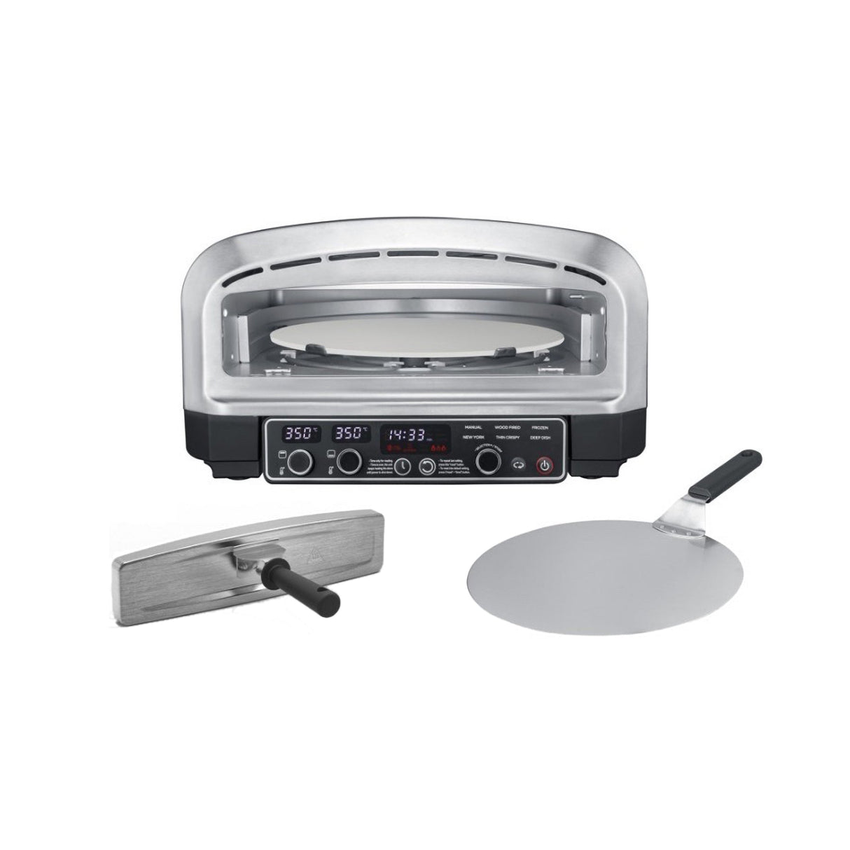 PO2B-E2200 Electric pizza oven stone (1)