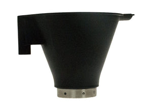 Cesta de filtro manual negra